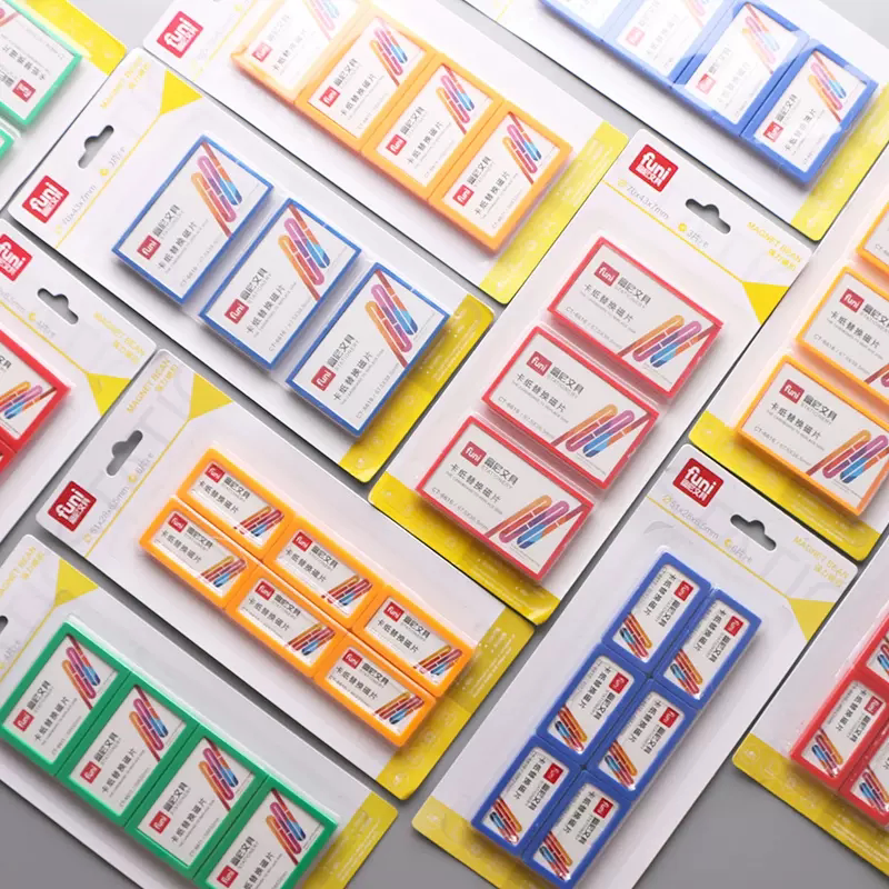 Factory magnetic cardboard replacement magnetic card office instruction magnetic card replacement factoryworkshop shelf identification sign Restaurant management significance tab iron label label refrigerator