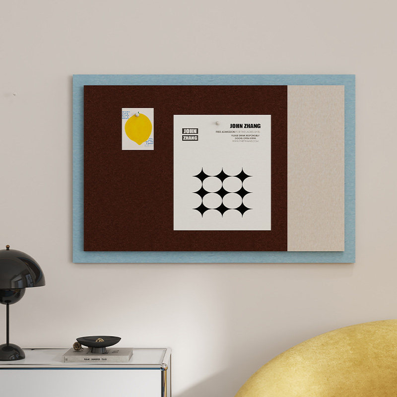 寝室やリビングルームを洗練された背景壁装飾に変える、3Dバウハウススタイルのフェルト製装飾ウォールステッカー。