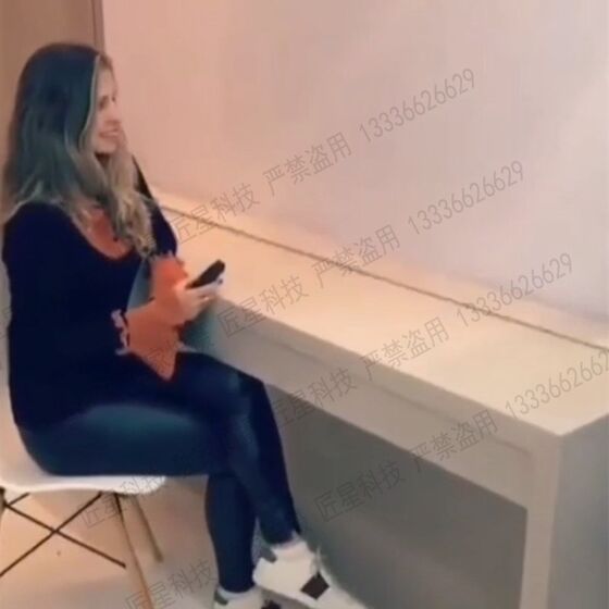 厂家匠星电动升降化妆台 多功能可变垂直 升M降柜轨道 智能梳妆