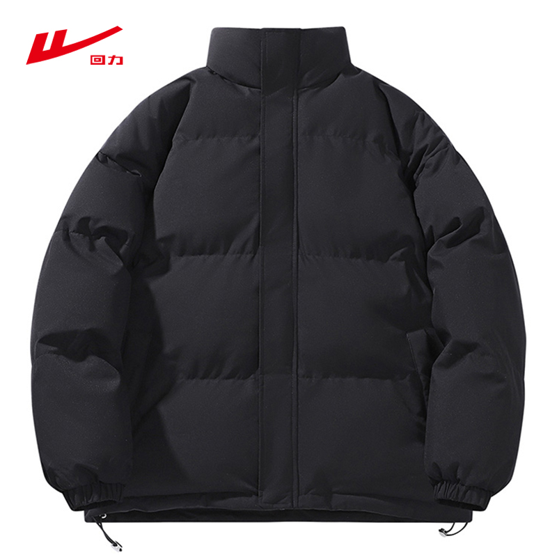 Мужская осенне-зимняя куртка с хлопковой подкладкой, новый стиль, утолщенная теплая куртка с воротником-стойкой, мужская куртка с хлопковой подкладкой, повседневная куртка с хлопковой подкладкой