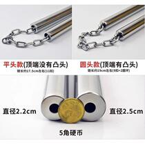 Stainless steel nunchucks for children beginners sponge practice performance sticks adult practice Bruce Lee two-section nunchucks
