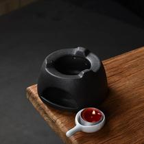 Japanese-style stoneware candle baking tea stove aromatherapy tea stove ceramic tea incense burner Kung Fu tea set wake-up tea warming tea stove