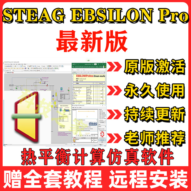 Steag Ebsilon Pro 13.02 Chinese and English Versions Support Remote Installation Services