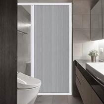 Folding bathroom door sliding door shower folding door You Shiman dry and wet retractable waterproof separation partition bathroom mildew proof