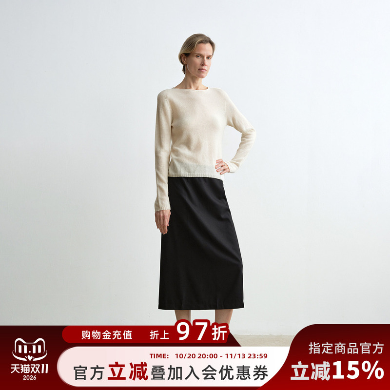 Romi Studio “Perceiving the Autumn Vibes” Consinee Cashmere Pullover Knit Sweater Rw24As00469