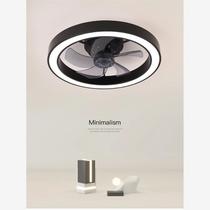 Tmall Smart Ultra-Thin Ceiling Fan Lamp Bedroom Ceiling Restaurant Invisible Electric Fan Lamp Minimalist Living Room 2024 New Style
