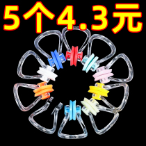 New swimming silicone nose clip earplugs children and adults anti-slip suit training equipment supplies manufacturer wholesale nose clip