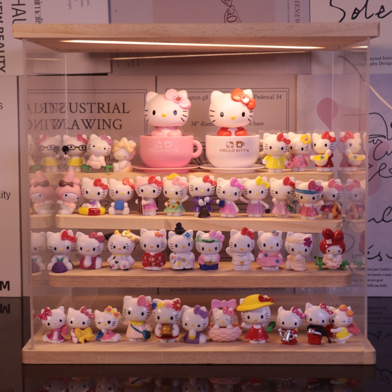 Hello Kitty Trendy Toy Figure Cute Figurine Desktop Decoration Gift for Girlfriend Doll Series Kt Gift Hello Kitty Trendy Toy Figure Cute Figurine Desktop Decoration Gift for Girlfriend Doll Series Kt Gift