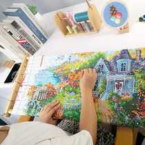 Cross stitch stand embroidery stand auxiliary tool large adjustable household simple embroidery stand embroidery frame new 2024