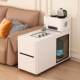 Home Smart Sofa Side Cabinet, Multifunctional Small Coffee Table, Simple and Modern, Can Automatically Boil Water and Make Tea, High-End Side Cabinet