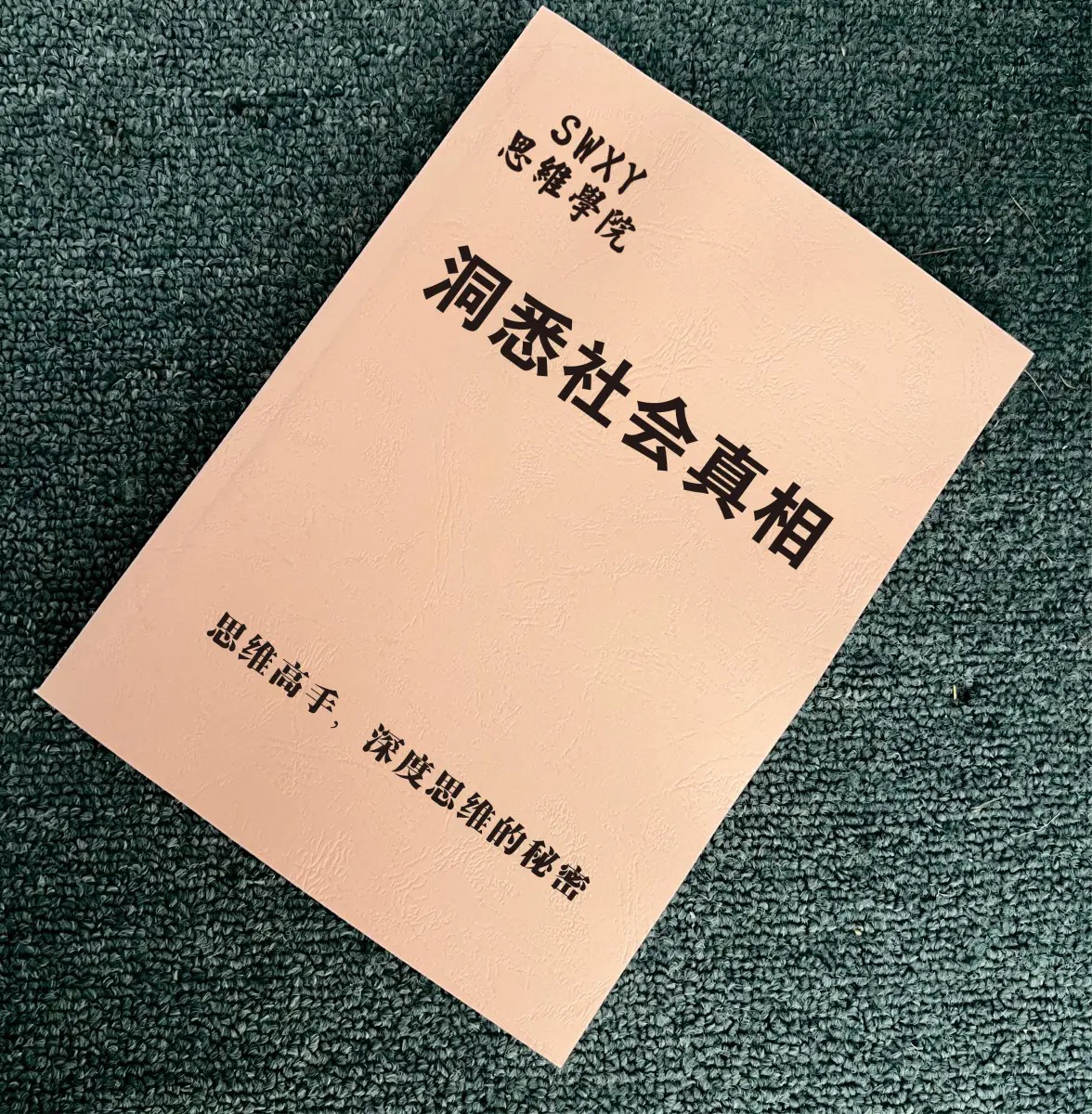 《洞悉社会真相高手深度思考的秘密》保持思维清晰核心技术，洞悉社会真相高手深度思考的秘密pdf版电子书下载