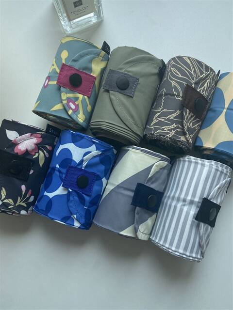 Japanese Jp Design Award Multi-Combus Foldableing Storage Bag Environmentally Friendly Shopping Bag Daily Travel Bag Medium Size