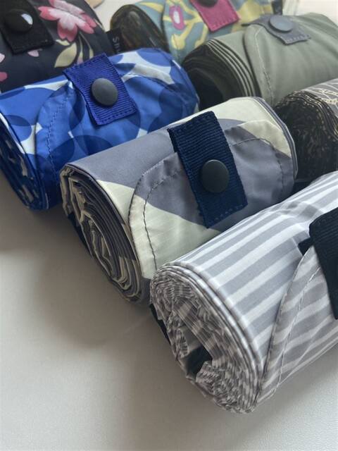 Japanese Jp Design Award Multi-Combus Foldableing Storage Bag Environmentally Friendly Shopping Bag Daily Travel Bag Medium Size