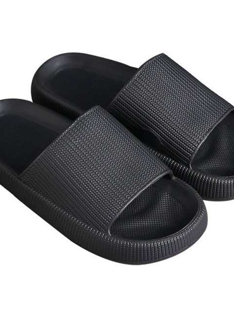 Anti-Static Slippers Spu Thickened Soft-Soled Sandals for Electronics Factory Clean Room Esd Work Shoes Non-Slip Unisex