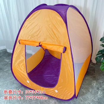 Foreign Trade Simulation Outdoor Camping Tent Children's Playhouse Pretend Play Green Picnic Tableware Camping Set Toys