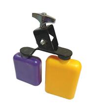 Percussion instrument high and low plastic clapper Latin percussion plastic cowfish drum band accompaniment