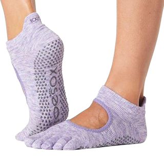 Toesox yoga socks five-toe non-slip pilates socks