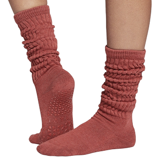 toesox tavi联名款瑜伽袜防滑运动堆堆袜 普拉提女子训练袜Stacy