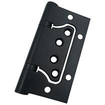 Off-axis master hinge black 4-inch stainless steel slot-free silent bearing indoor door wooden door letter loose leaf