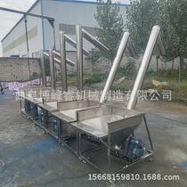 Inclined 304 stainless steel FNV industry powder particle spiral conveyor round tube type carbon dragon feeder