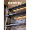 E-sports style desktop card slot type book hole hole board storage rack table storage desk vertical layer book multi-shelf computer desk