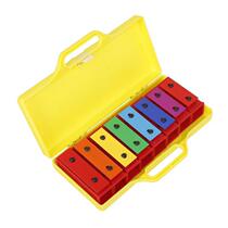 Customized Orff percussion instrument colorful octave childrens music teaching aids independent sound block small carillon portable aluminum