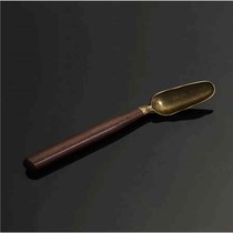Ebony alloy teaspoon tea spoon tea spoon kung fu tea set tea ceremony accessories ebony alloy teaspoon
