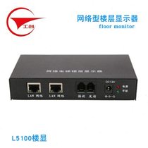 Elevator network floor display Elevator floor character overlay Dual network ports with built-in switching function