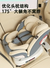 Haibeiwang Child Safety Seat for Cars, Suitable for Ages 0-12, 360-Degree Rotating Support Leg, Newborn Can Sit Forward or Backward