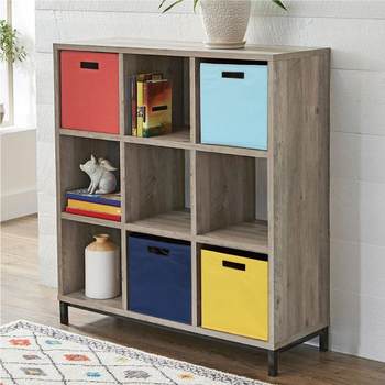 Direct sales new cross-border fabric foldable drawer box oxford cloth stationery storage box folding storage box lattice cabinet