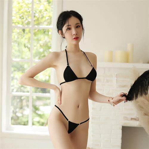 Mature Women's Thong That Doesn'T Pinch the Buttocks, Sexy High-End Seamless Sports Thong Bikini for Big-Butt Women