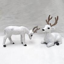 Simulation Small Deer Christmas Deer Ornaments Decoration Ga