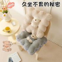 New autumn thick cushion chair butt cushion winter student classroom office stool 2024 new l butt cushion