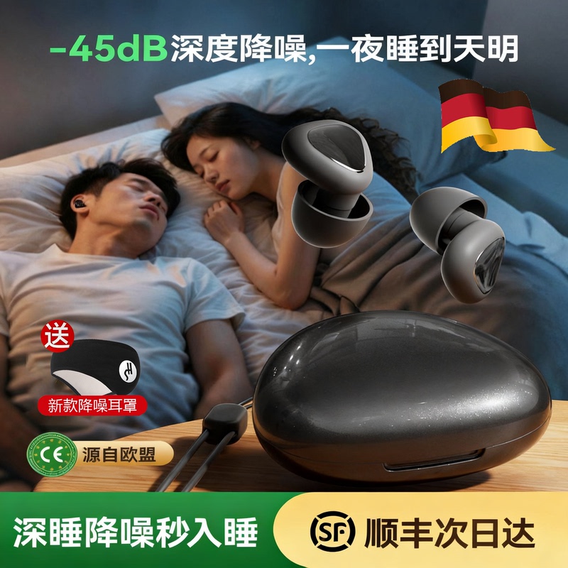 German Earplugs for Sleeping, Super Soundproof and Noise-Reducing, Do Not Hurt the Ears, Silicone Silent Earplugs for Women, Small Size German Earplugs for Sleeping, Super Soundproof and Noise-Reducing, Do Not Hurt the Ears, Silicone Silent Earplugs for Women, Small Size