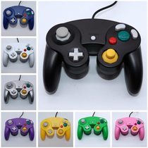 NGC game console handle NGC three-point handle blue black and white silver GameCube handle