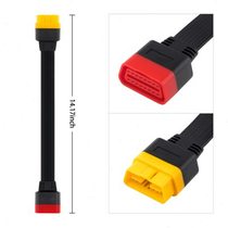 Car detector OBD2 extension cable car computer X431 extension cable conversion plug male to female adapter cable