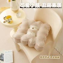 New autumn thick cushion chair butt cushion winter student classroom office stool 2024 new l butt cushion