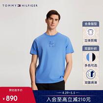 Tai Ding Fashion Butler big brands have mercerized cotton T-shirt 2434394 suitable spring and summer smooth base knitted embroidery