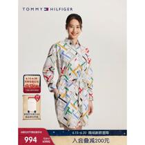 Big brand fashion luxury housekeeper womens 24 dress color 41960 full print new spring and summer lace loose pure