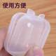 Direct sales new transparent plastic box, mini jewelry storage box, packaging box, jewelry jewelry earplugs