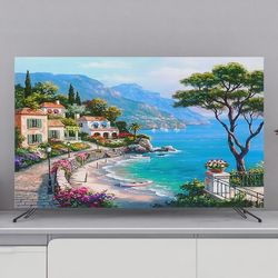 55 인치 TV 먼지 커버 65 인치 75 인치 32 인치 교수형 데스크탑 곡선 LCD TV 커버 새로운 모델