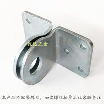 Iron galvanized door a lock buckle welded right angle wooden door door buckle door thickened iron door buckle can be nose