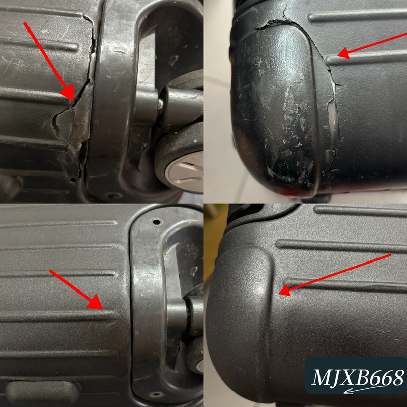 Repair Service for Rimowa Luggage: Repair of Damage, Cracks, Dents, and Tears