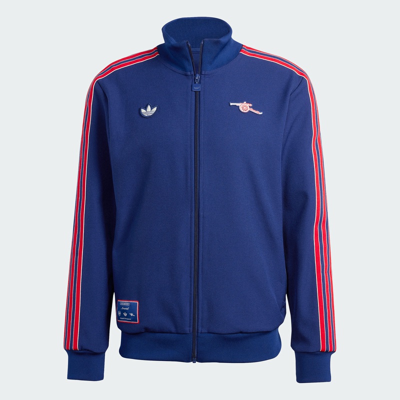 Ross Sports Authentic Adidas Arsenal Football Casual Retro Sports Jacket Slim Fit Coat Jf0544