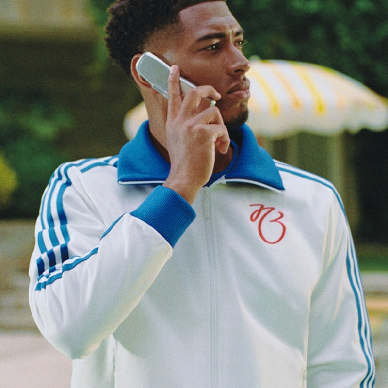 Ross Sports Authentic Adidas Bellingham Exclusive Retro Football Style Casual Sports Jacket Im7913