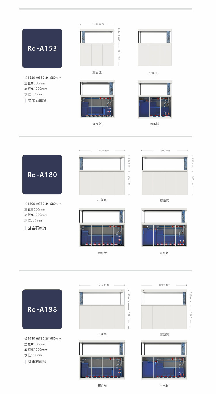 【2026新款】形水鱼缸龙鱼缸虎鱼缸底滤鱼缸客厅圆角大型专用鱼缸 detail 10