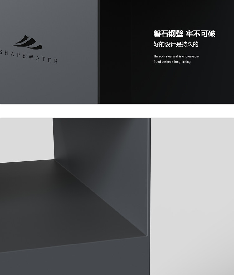 形水水草柜Or系列折纸方柜造景柜客厅边几 金属水草柜Shape water detail 14