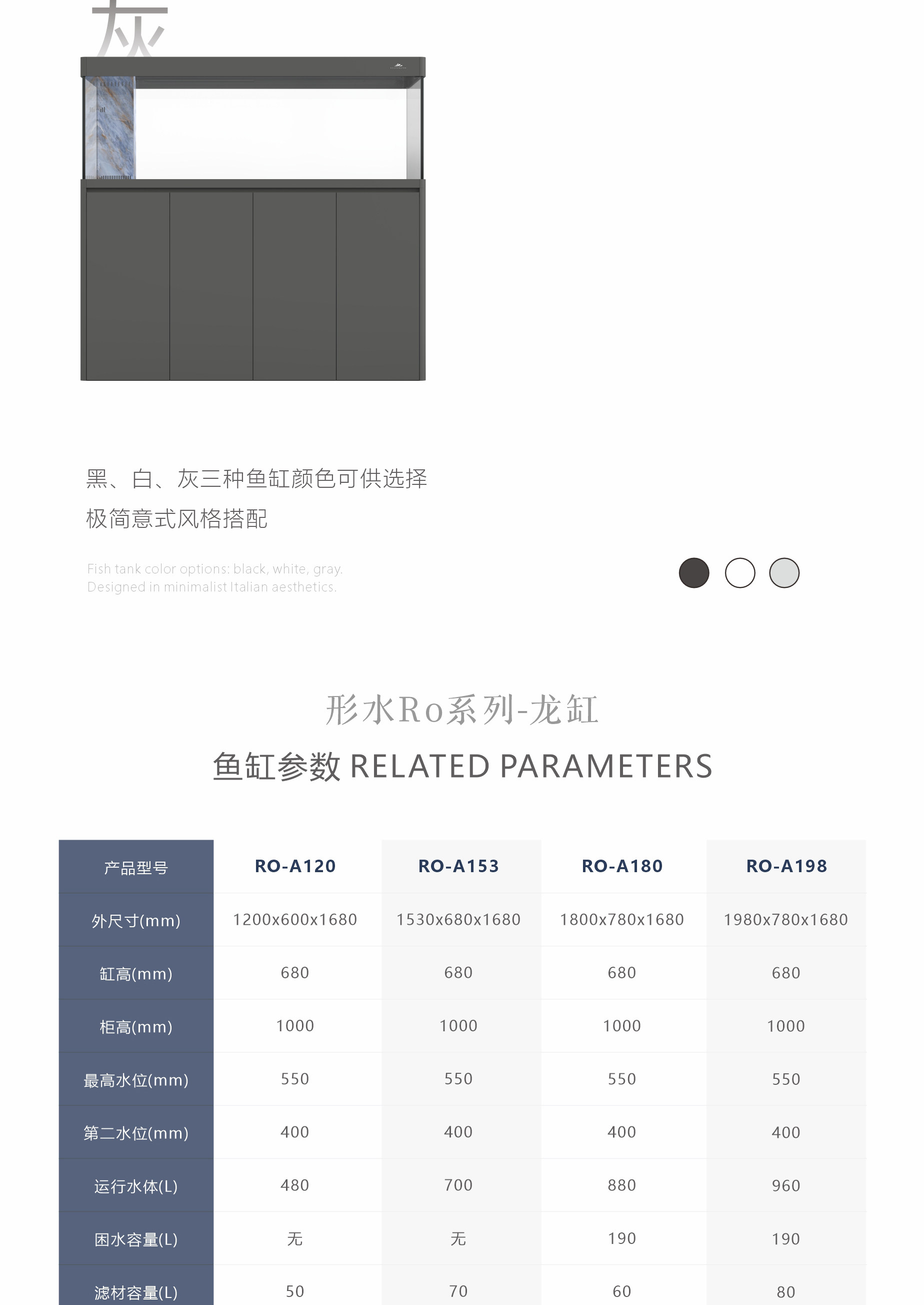形水RO系列典藏款龙缸高端定制大型底滤超白玻璃家用客厅鱼缸定制 detail 15
