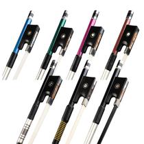 Carbon fiber bow violin 4 4 violin bow round rod ebony violin accessories various styles
