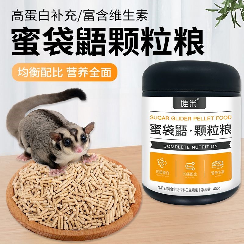 蜜袋鼯的理想粮食：成年专用颗粒粮解析